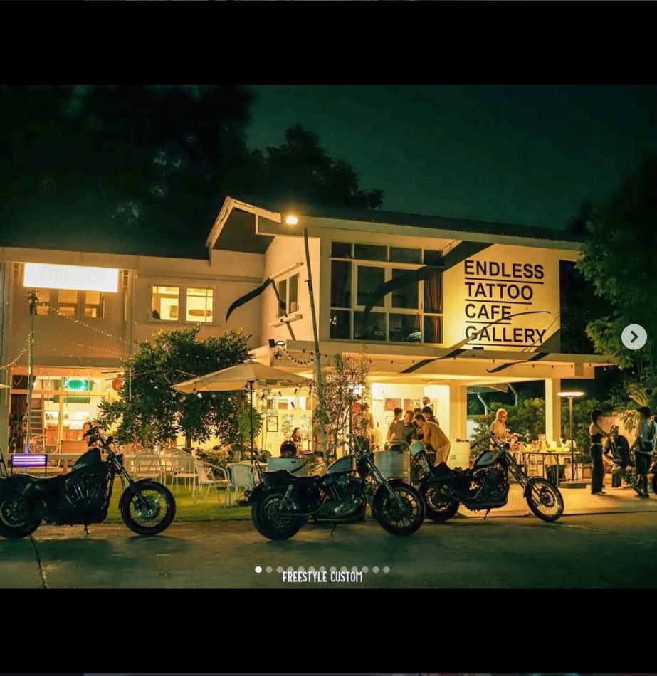 Endless Hub — Café · Cannabis · Tattoo · Bangkok